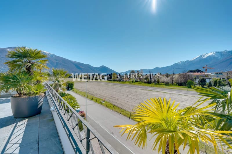 Ascona: Penthouse moderno e spazioso con terrazza ampia in vendita vicino al Golf Club Patriziale (10)
