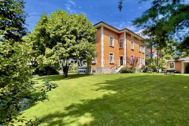 Fully renovated historic villa with large garden in Arbedo for sale (2)