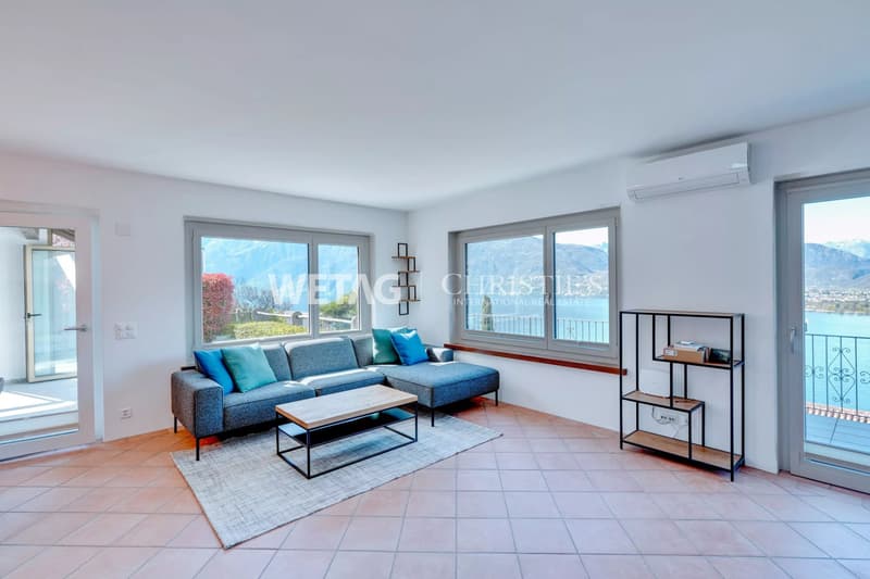 Gambarogno?San Nazzaro: villa moderna con vista panoramica sul Lago Maggiore, ideale anche come residenza di vacanza, in vendita (3)