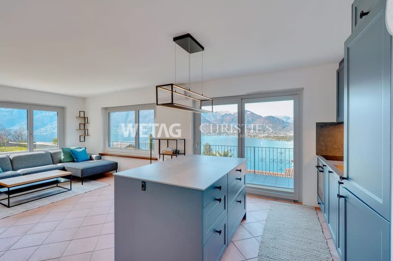 Gambarogno?San Nazzaro: villa moderna con vista panoramica sul Lago Maggiore, ideale anche come residenza di vacanza, in vendita (8)