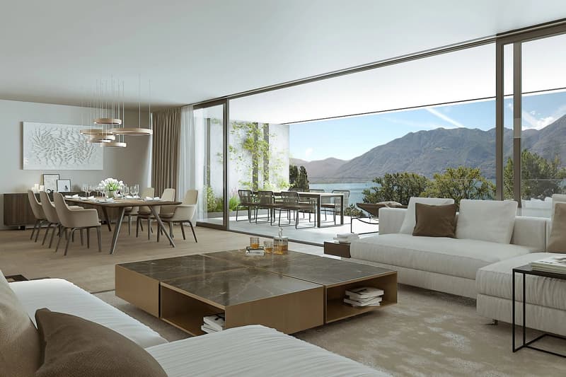 Minusio: Appartamento in costruzione moderna con terrazza & vista lago, in vendita nella residenza esclusiva Riva26 (6)