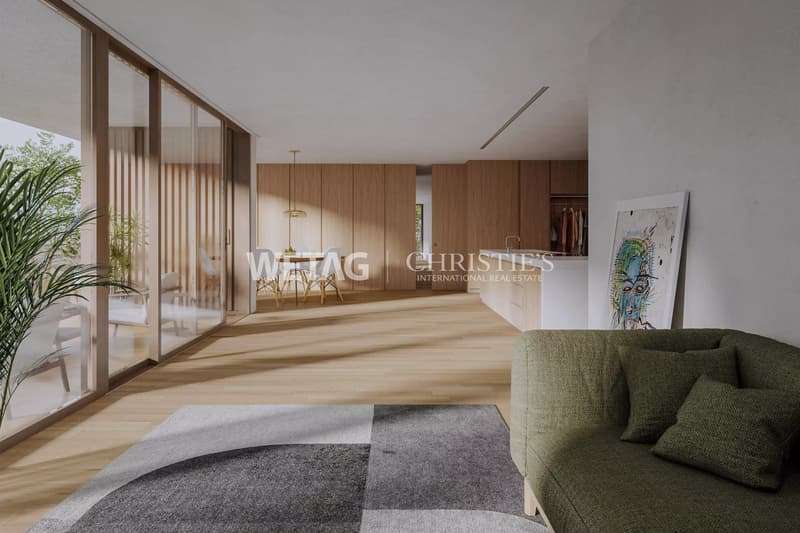 Neubau-Gartenwohnung mit Zweitwohnsitz in unmittelbarer Nähe des Golfclubs in Ascona zum Verkauf (4)