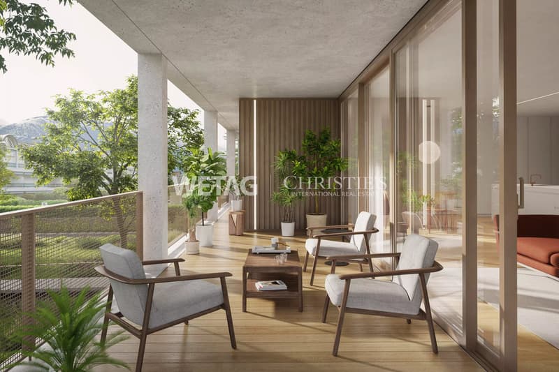 Ascona: Exklusives Neubau-Penthouse, ideal auch als Ferienwohnung, in der Residenz Parco Serodine zu verkaufen (3)