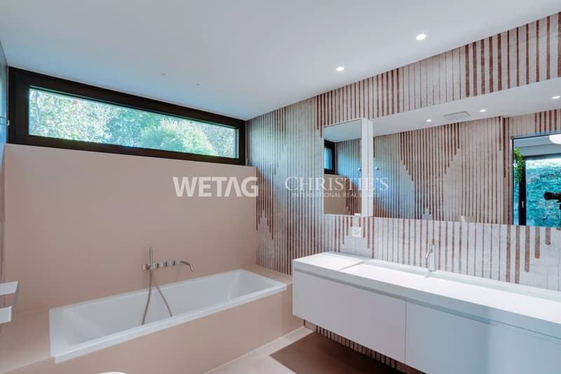 Appartamento duplex moderno di costruzione recente con ampio giardino privato in affitto a Lugano-Savosa (9)