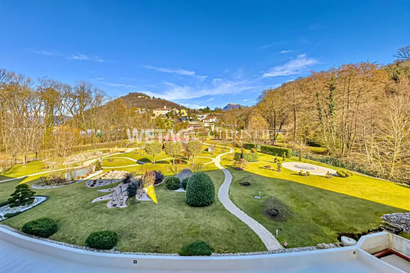 Muzzano: Elegante appartamento in affitto direttamente sul Lago di Lugano (10)