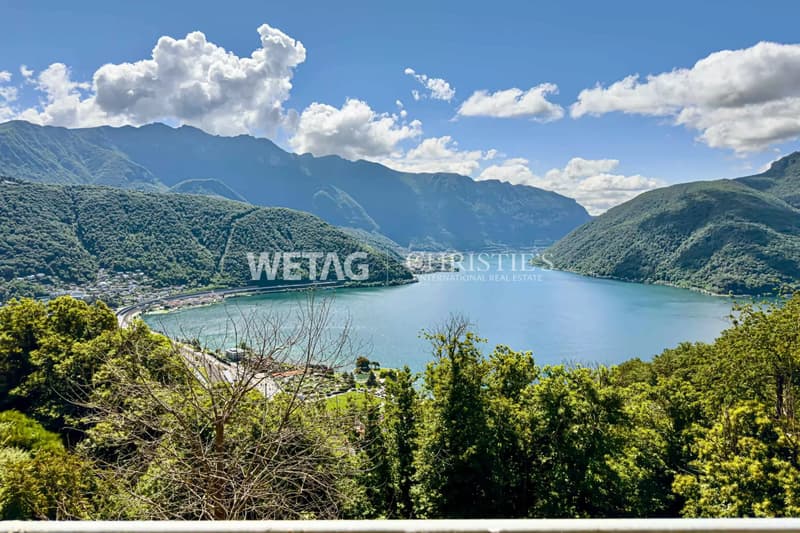 3.5 Zimmer-Wohnung in Carona mit grosser Terrasse & Blick auf den Luganersee zu verkaufen (1)