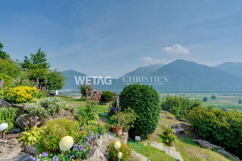 Riazzino?Lavertezzo: Mediterranean Villa with large garden & outdoor pool for sale (10)