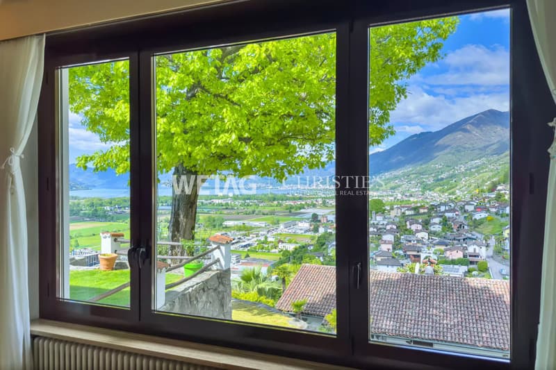 Riazzino?Lavertezzo: Mediterranean Villa with large garden & outdoor pool for sale (5)