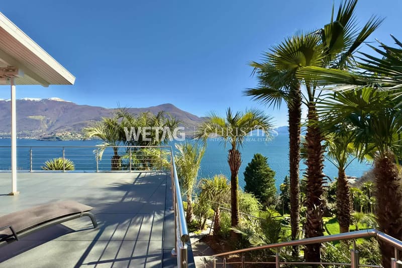 Exklusive Villa mit herrlichem Seeblick & idyllischem Garten in Brissago zu verkaufen, auch ideal als Ferienresidenz (11)