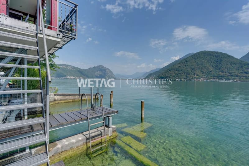 Direkt am See mit Bootsplatz: Charmante Villa in Riva San Vitale zum Verkauf ? Zweitwohnsitz möglich (12)