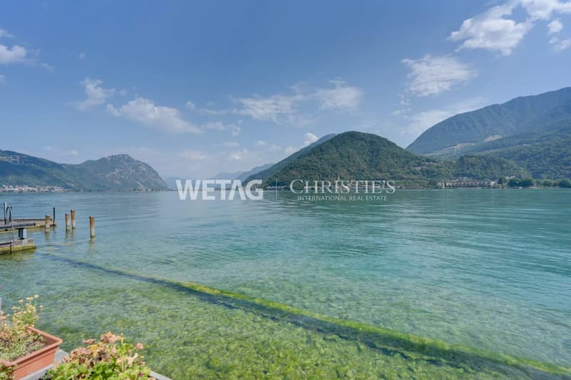 Direkt am See mit Bootsplatz: Charmante Villa in Riva San Vitale zum Verkauf ? Zweitwohnsitz möglich (2)