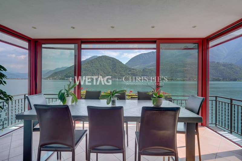 Direkt am See mit Bootsplatz: Charmante Villa in Riva San Vitale zum Verkauf ? Zweitwohnsitz möglich (3)