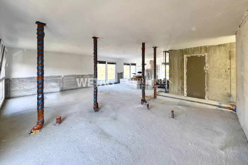 Elegante Penthouse-Wohnung im Rohbau in Lugano?Canobbio zu verkaufen, mit Panoramaterrasse & Blick auf den Luganersee (5)