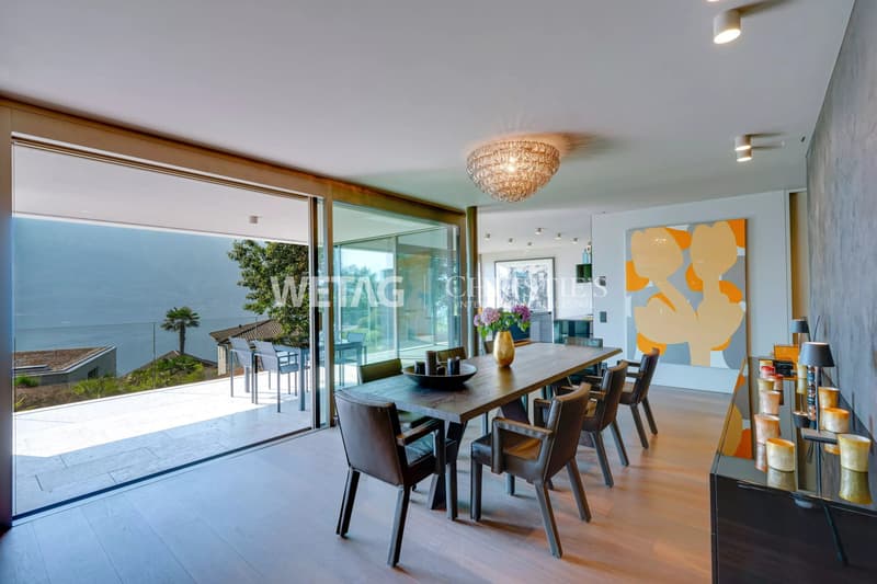 Exklusives & modernes Penthouse zum Verkauf in Ascona mit Blick auf den Lago Maggiore (2)