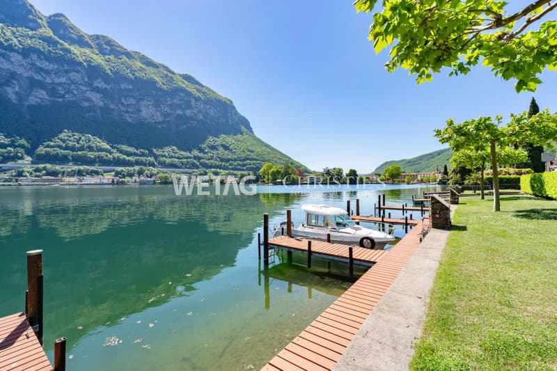 Lugano?Riva San Vitale: Charmante Wohnung in Seelage, mit Bootsliegeplätzen, auch als Zweitwohnsitz geeignet (11)