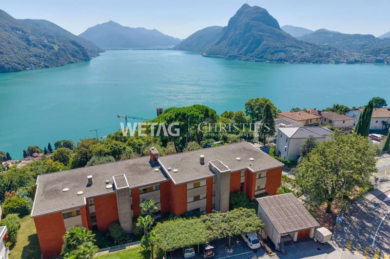 Lugano-Ruvigliana: Charmante Wohnung mit freiem Blick auf den Luganersee ? Zweitwohnsitz möglich (11)