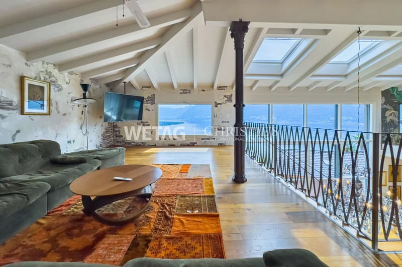Moderne Villa im Loft-Stil mit Seeblick & Innenpool zum Verkauf in Ronco sopra Ascona (3)