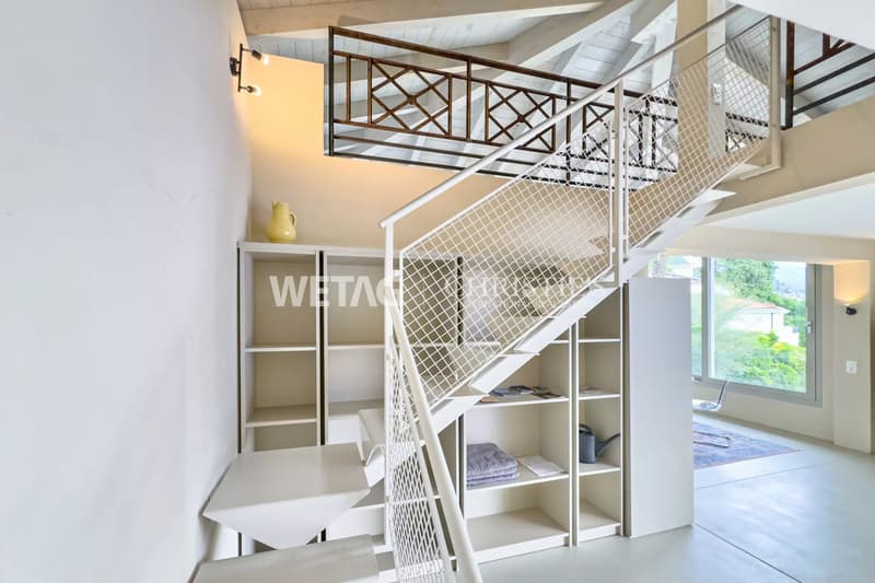 Ronco sopra Ascona: Moderne Zweifamilienvilla mit zwei Wohnungen & herrlichem Seeblick zu verkaufen (10)