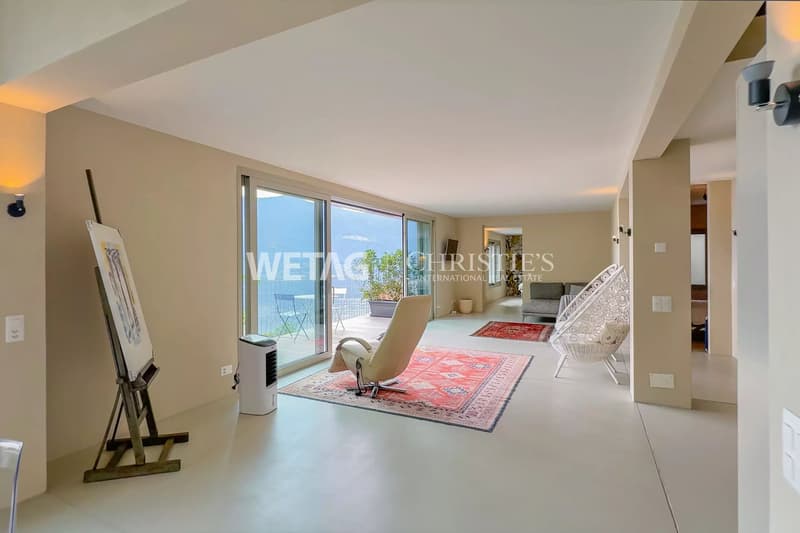 Ronco sopra Ascona: Moderne Zweifamilienvilla mit zwei Wohnungen & herrlichem Seeblick zu verkaufen (3)