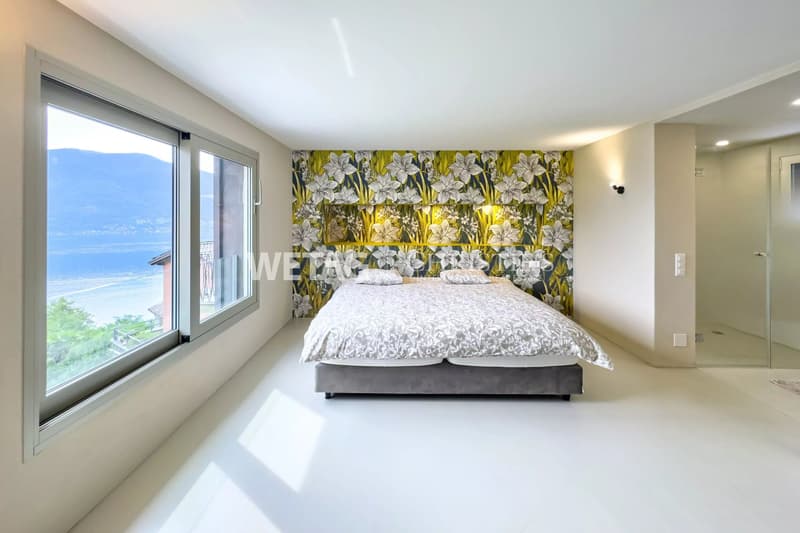 Moderne Villen mit lichtdurchfluteten Innenräumen & herrlichem Seeblick in Ronco sopra Ascona zum Verkauf (4)