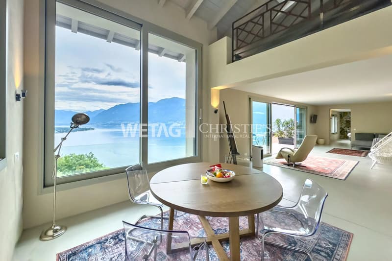 Moderne Villen mit lichtdurchfluteten Innenräumen & herrlichem Seeblick in Ronco sopra Ascona zum Verkauf (7)