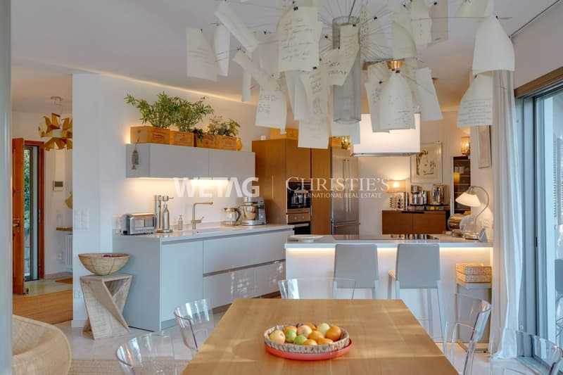 Elegante mediterrane Villa mit Swimmingpool, Poolhaus & spektakulärer Seesicht zum Verkauf in Lugano-Pugerna (7)