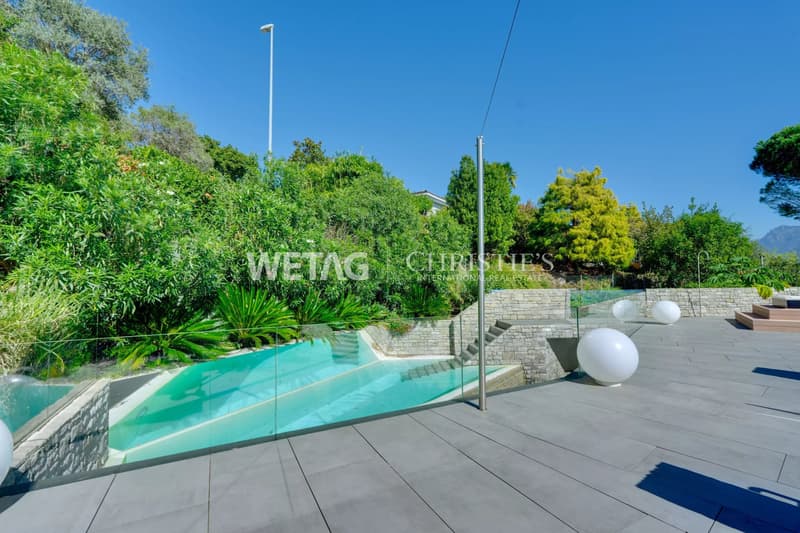 Sonnige Attikawohnung mit herrlicher Seesicht zum Verkauf in Lugano-Muzzano, mit privatem Garten & Pool auf dem Dach (6)