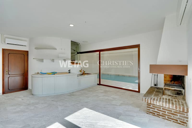 Elegante Villa zum Verkauf in Lugano-Vezia mit Innenpool & Grottino, 2022 vollständig renoviert ? Zweitwohnsitz möglich (11)