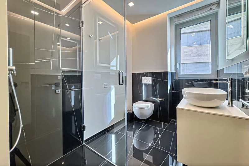 Lugano-Muzzano: Elegante möblierte 3.5-Zimmer-Wohnung mit direktem Zugang zum Luganersee zu verkaufen (6)