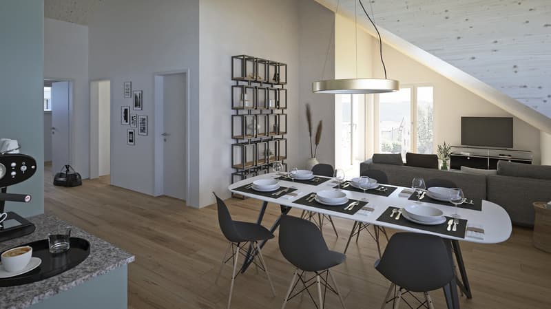 Diverse Neubau 3½-Zimmer-Dachwohnungen in Stüsslingen (3)