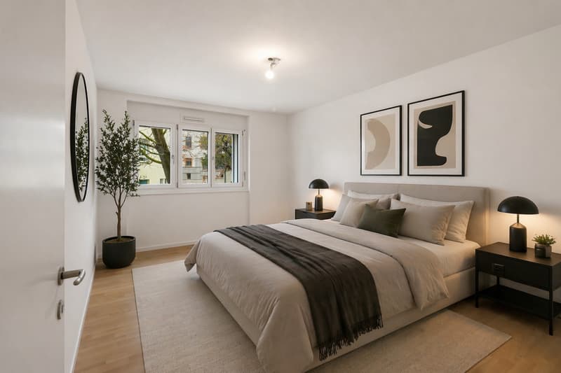 Schlafzimmer Möbliert
