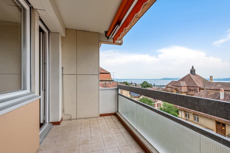 Balcon/terrasse/place
