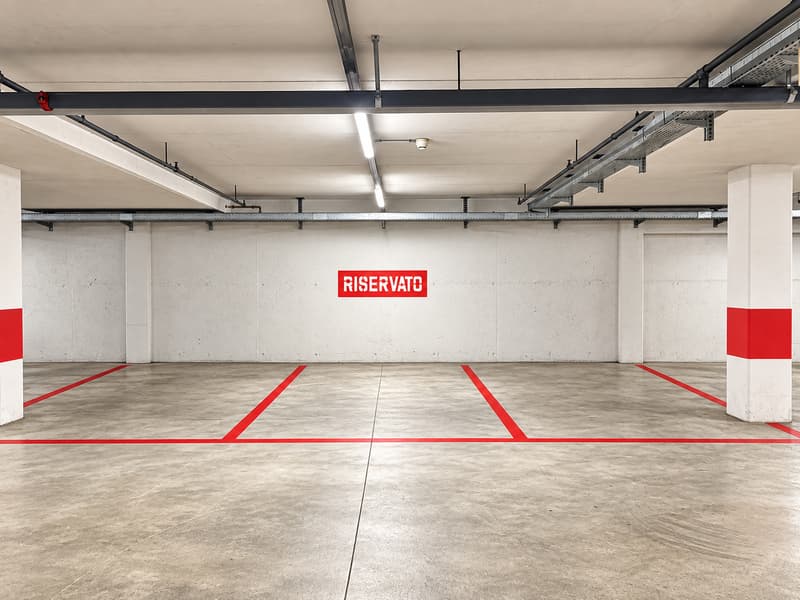 Posteggi coperti in autosilo in affitto – Centro Lugano Sud, Grancia (4)