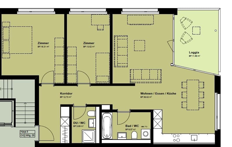 Attraktive Wohnung im beliebten SUNPARK-Quartier in Islikon (2)