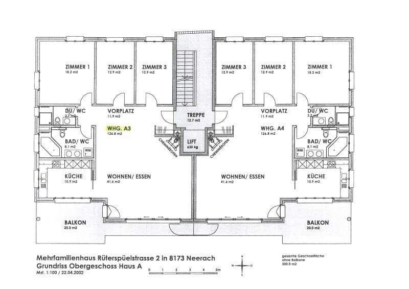 Appartamento moderno 4.5 locali con ampio balcone e stufa a camino (3)