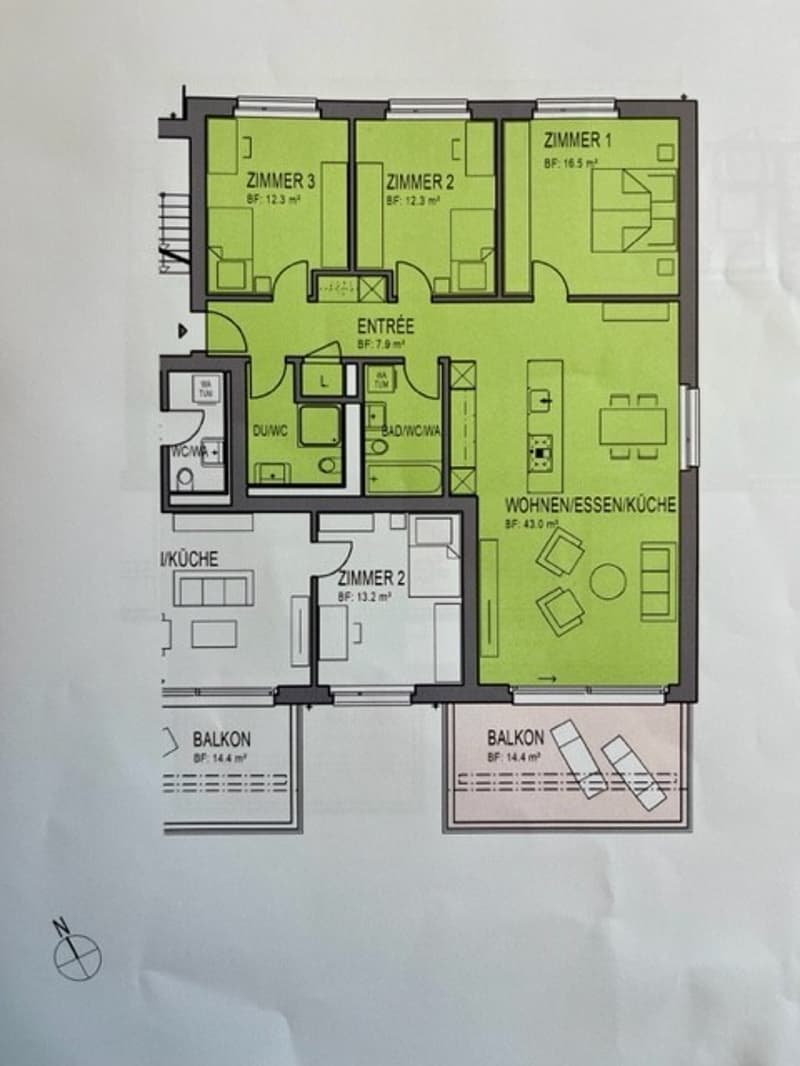 Moderne und helle Wohnung im Eigentumsstandard (9)