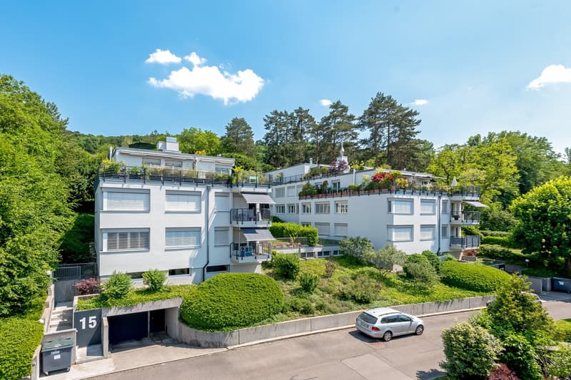 Charmante 2-Zimmerwohnung im Grünen - Ruhige Lage in Riehen (1)
