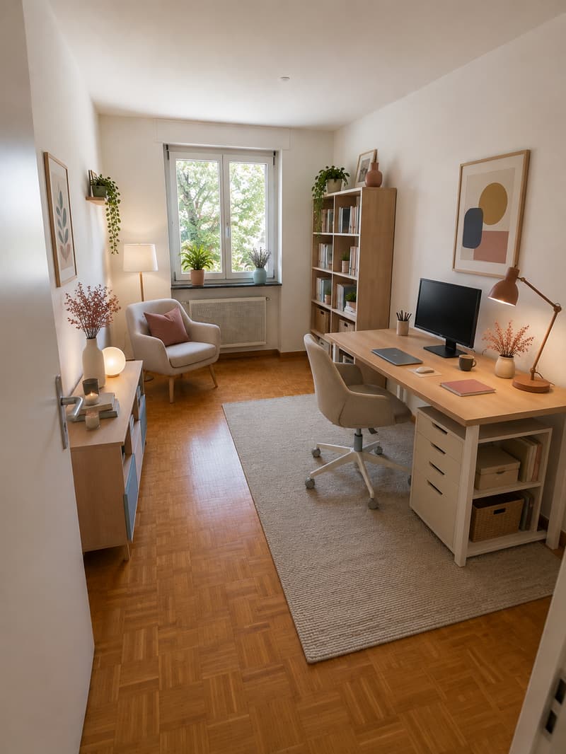 Helle 4.5-Zimmerwohnung - befristet zu vermieten (7)