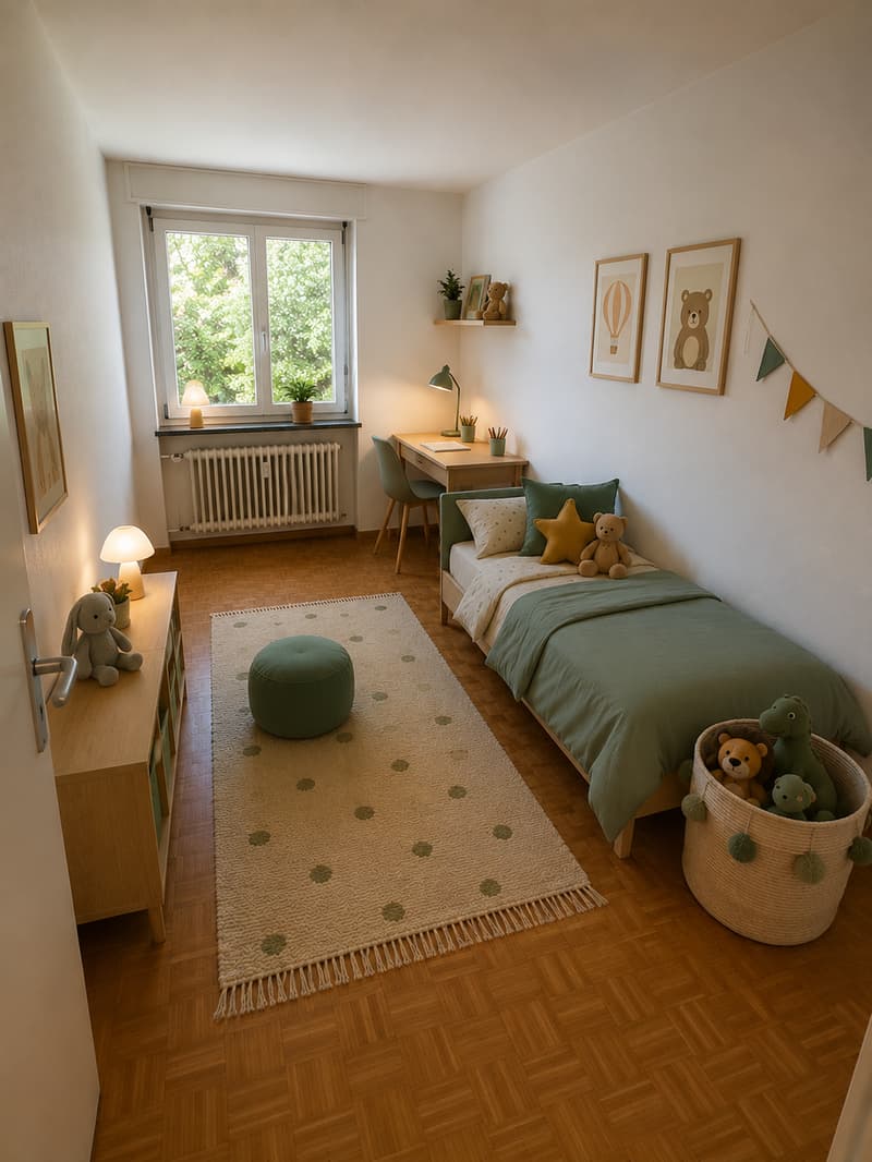 Helle 4.5-Zimmerwohnung - befristet zu vermieten (6)