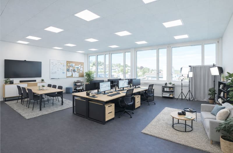 Spazio ufficio moderno e luminoso (40 m²) in una buona posizione ad Allschwil (8)