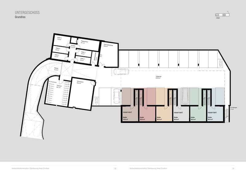 living room, kitchen, 2 bedrooms, 2 bathrooms, balcony, garage, parking place