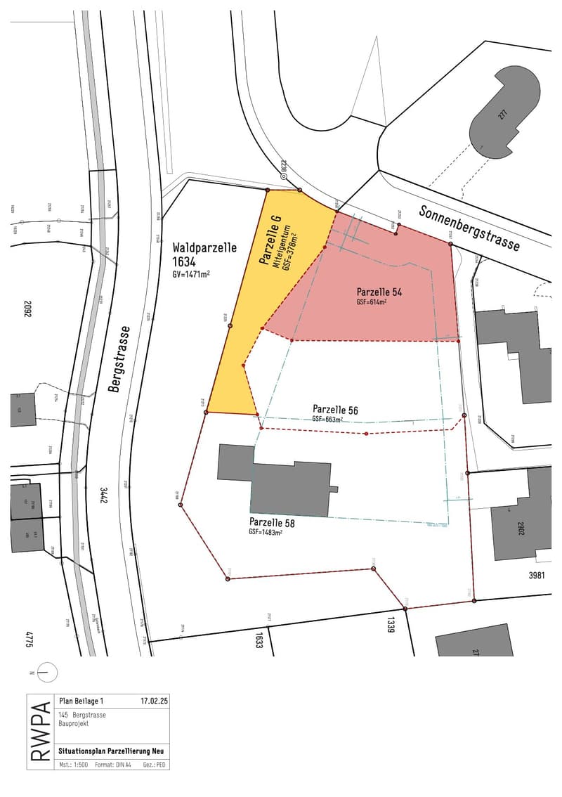 Parcelle de construction pour maison individuelle dépendante dans un emplacement attractif (2)