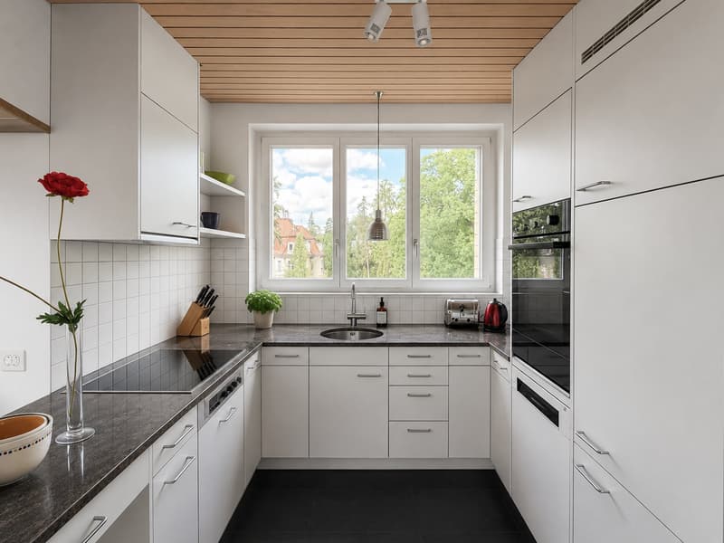 Vie urbaine : appartement-maisonnette 3,5 pièces dans un parc privé (3)