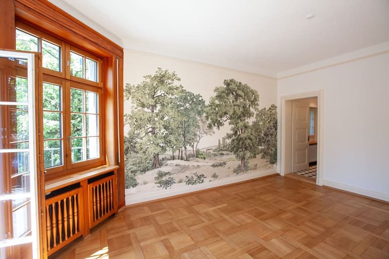 Erstvermietung: Repräsentative 4 ½-Zimmerwohnung mit eigenem Garten in historischer Zürichbergvilla (10)