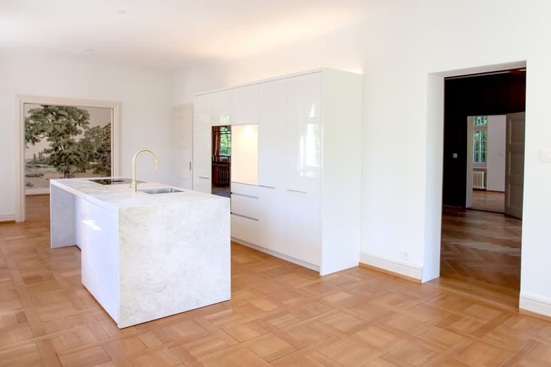 Erstvermietung: Repräsentative 4 ½-Zimmerwohnung mit eigenem Garten in historischer Zürichbergvilla (7)