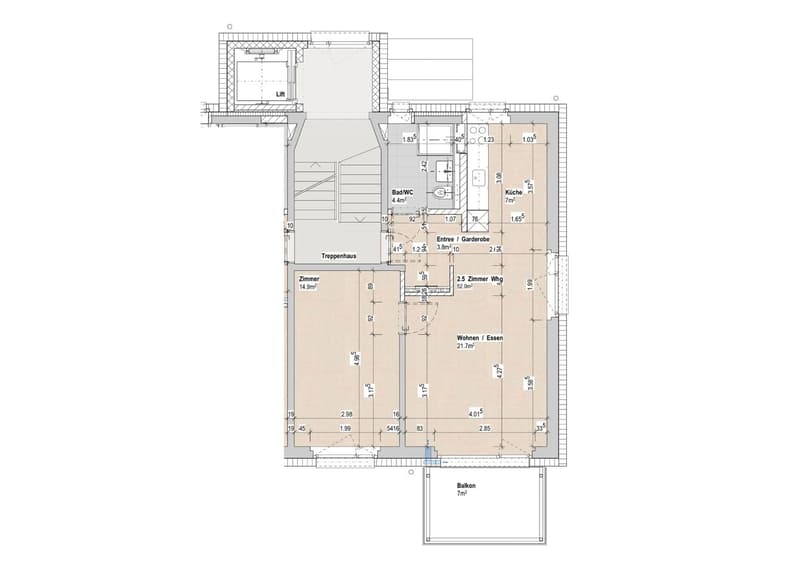 Modern 2.5-room apartment in central location (12)