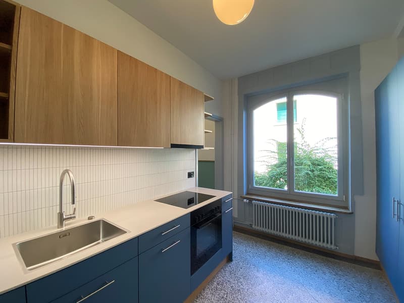 Beautifully renovated 3-room apartment on the ground floor in St. Gallen (3)