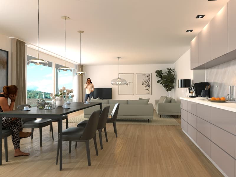 Erstvermietung «Müliwis» – helle 3.5-Zimmer-Wohnung mit grossem Südbalkon (3)