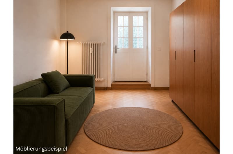 Stilvolle 2.5-Zimmer-Wohnung mit privatem Garten (8)