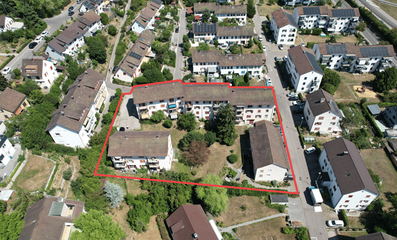 Areal mit 5 Mehrfamilienhäuser / Anlage- und Entwicklungsobjekt (1)